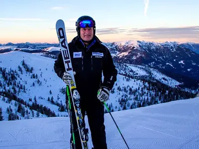 Early Morning Skiing mit Franz Klammer © Daniel Gollner