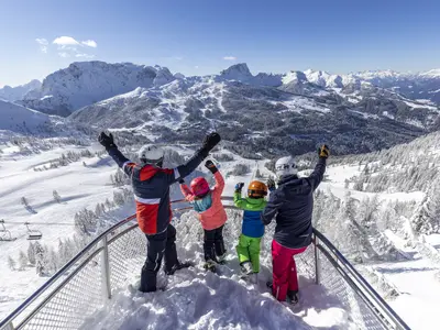 Aussichtspunkt für die ganze Familie © nassfeld.at