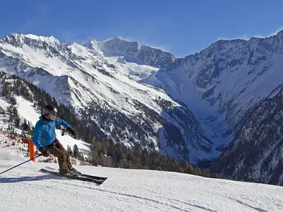 Skifahren an den Hängen des Ankogels © www.schultz-ski.at