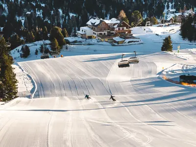 Skipisten auf der Turracher Höhe © Thomas Sobian