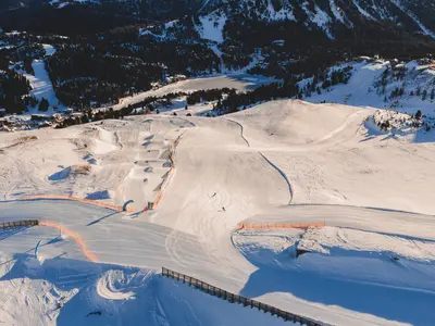 Blick auf die Pisten der Turracher Höhe © Thomas Sobian