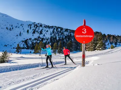 Langlaufen auf der Turracher Höhe © P. Maier