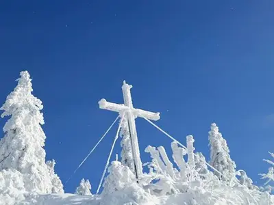 Gipfelkreuz Hochficht © Hochficht Bergbahnen GmbH