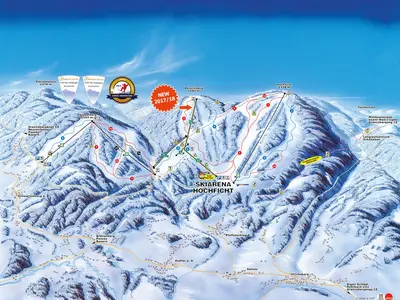 Pistenplan Hochficht