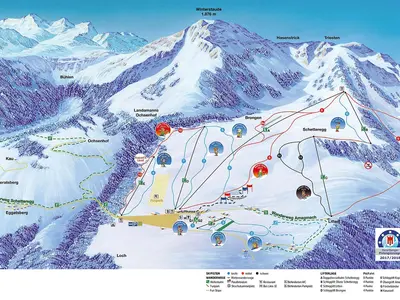 Pistenplan Schetteregg