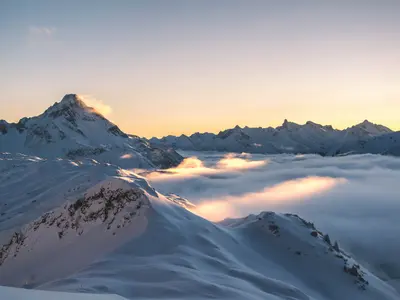 Beeindruckende Bergwelt von Warth-Schröcken © Lukas Holland