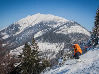 Off-Piste-Fahren am Ötscher © Rene Jagersberger