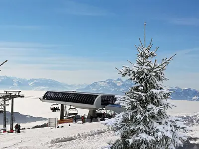 Bergstation Skigebiet Laterns © Seilbahnen Laterns GesmbH