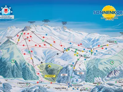 Pistenplan Sonnenkopf