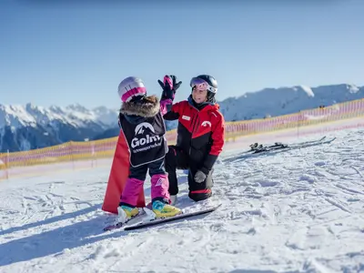 Skifahren lernen am Golm © Silvretta Lünersee Tourismus GmbH
