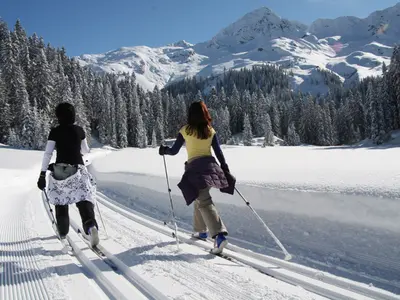 Loipe am Kristberg © Kristbergbahn