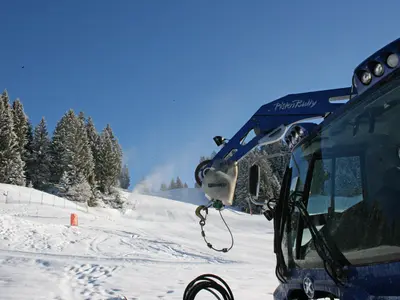 Pistenfahrzeug am Kristberg © Kristbergbahn