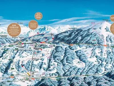 Pistenplan Kristberg
