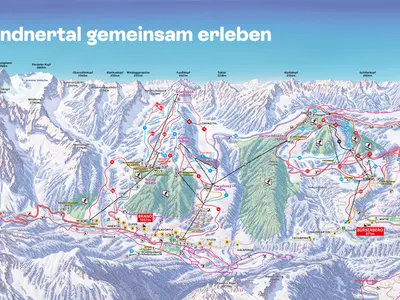 Pistenplan Brandnertal