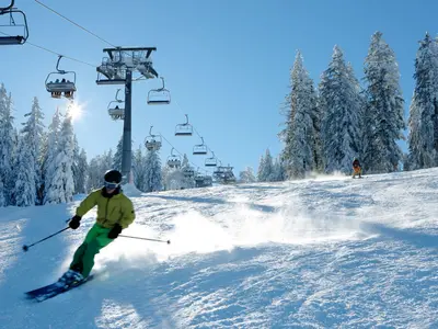 Sessellift in der Skiregion Bödele © Schwarzenberg Tourismus