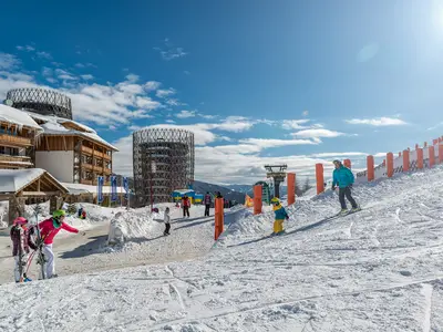 Hotel direkt an der Piste © Tourismusregion Katschberg Rennweg / Achim Meurer