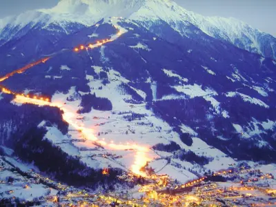 Skigebiet Grossglockner bei Nacht © schultz-ski.at