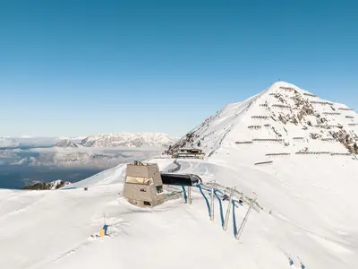 Bergstation der Hornbahn 2000 und Top of Alpbachtal © Ski Juwel Alpbachtal Wildschönau