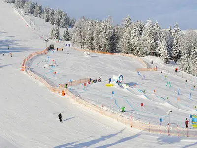 Blick auf das Kinderland in Christlum © Achensee Tourismus