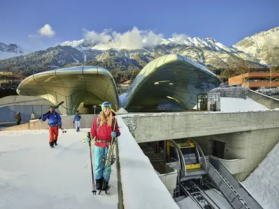 Station Hungerburg der Nordkettenbahn © Innsbruck Tourismus