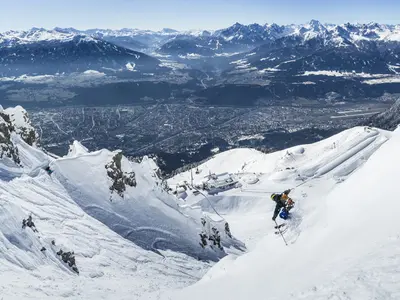 Freeriden an der Nordkette © © Innsbrucker Nordkettenbahnen - Webhofer