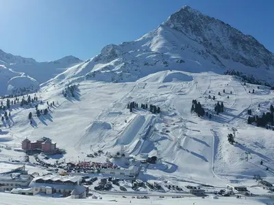 Blick auf das Skigebiet Kühtai © Tourismusbüro Kühtai