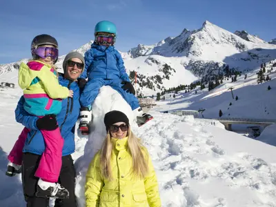 Familienfreundliches Skigebiet Kühtai © Tourismusbüro Kühtai