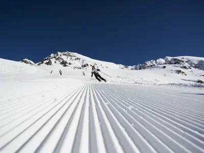 Bestens präparierte Pisten im Skigebiet Kühtai © Tourismusbüro Kühtai