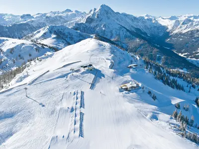 Blick auf Lil' Stash im Absolut Park Shuttleberg © Shuttleberg