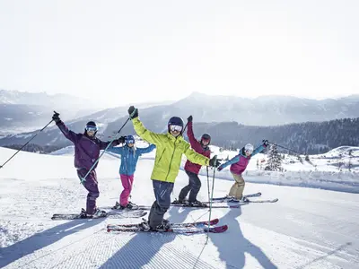 Skifahrer im Snow Space Salzburg © Snow Space Salzburg / www.snow-space.com