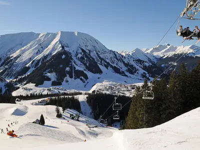 Das Skigebiet Berwang-Bichlbach © Bergbahnen Berwang