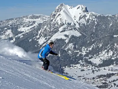 Skifahren am Neunerköpfle © TVB Tannheimer Tal / Felgenhauer Marco