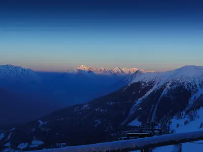 Blick zur Zugspitze © Venet Bergbahnen AG