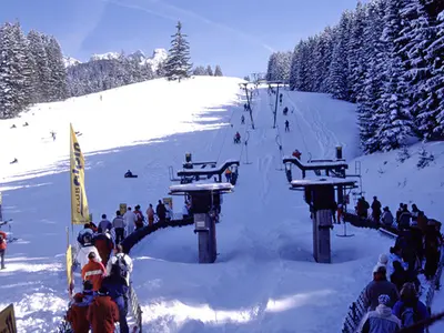 Schlepplift im Skigebiet Füssener Jöchle © Sonnenbergbahnen Grän