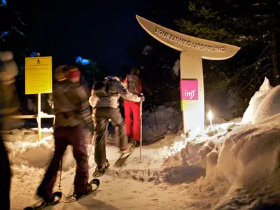 Nächtliche Tourengeher in Imst © Imst Tourismus/Martin Lugger