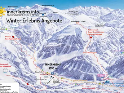 Pistenplan Innerkrems