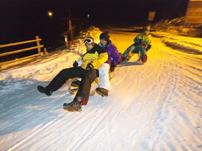 Rodelbahn Innerkrems © TVB Krems