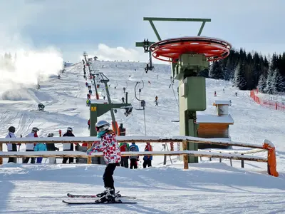 Skifahren an der Simonhöhe © Ingolf Wachs