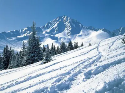 Rosskogel im Winter © Bergbahnen Oberpfuss