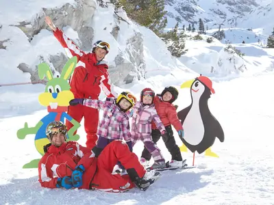 Kinderland im Skigebiet Weisssee © Weißsee Gletscherwelt