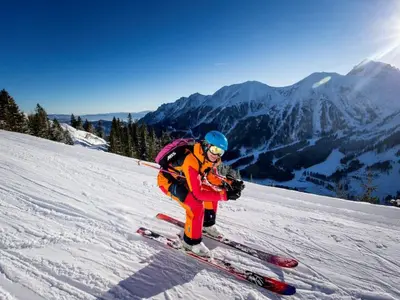 Skifahrer am Präbichl © Präbichl Bergbahnen GmbH
