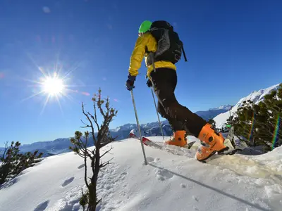 Skitourengeher am Feuerkogel © OÖ Tourismus - Röbl