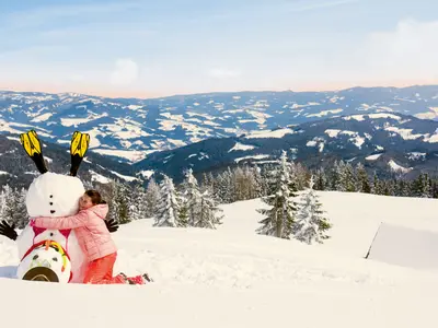 Schneespaß in Klippitztörl © Kärnten Werbung / Franz Gerdl