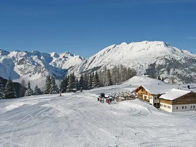 Luftaufnahme der Sunnalm in Biberwier © Berglifte Giselher Langes GmbH & Co KG