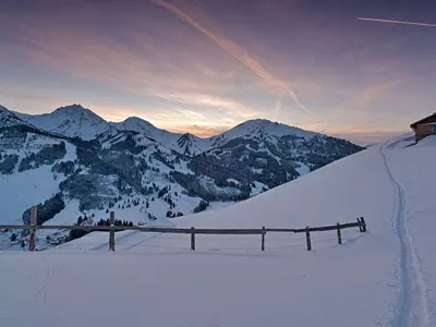 Romantische Winterlandschaft © TVB Tannheimer Tal / Achim Meurer