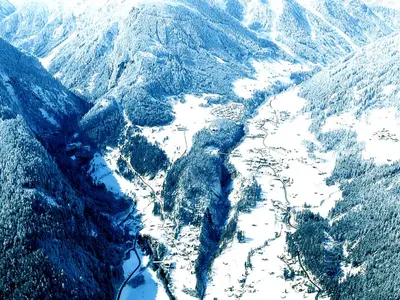 Luftaufnahme Finkenberg © www.tux.at