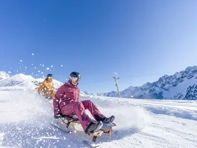 Rodelspaß am Ahorn © Mayrhofner Bergbahnen