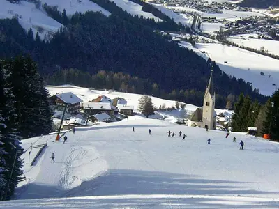 Blick auf die Piste in Kartitsch © TVB Osttirol