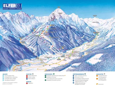 Pistenplan Elferlifte