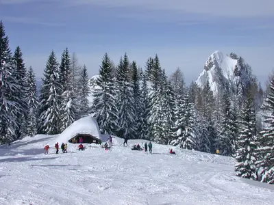 Der Untersberg im Winter © Untersbergbahn